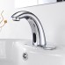 Automatic Electronic Sensor Touchless Faucet Hands Free Bathroom Vessel Sink Tap With Ebook - B07C6F6YXP